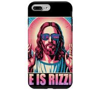 He Is Rizzin Funny Jesus Religious Humor Pop Culture Case for iPhone 7 Plus/8 Plus