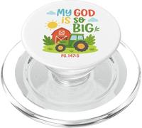 He Is So Big Farms Psalm 147:5 Christian Youth Bible Verse PopSockets PopGrip for MagSafe