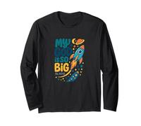 He Is So Big Rocket Church Youth Ministry Bible Verse Long Sleeve T-Shirt