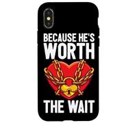 He Is Worth The Wait Husband Boyfriend Jail Prisoner Inmate Case for iPhone X/XS