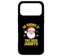 He Knows If Yinz Been Jagoffs Philadelphia Yinzer Christmas Case for iPhone 17 Pro Max