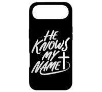 He Knows My Name Bible Religious God Jesus Isaiah 43:1 Pray Case for iPhone Air