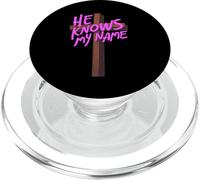 He Knows My Name Bible Religious God Jesus Isaiah 43:1 Pray PopSockets PopGrip for MagSafe