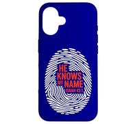 He Knows My Name - Isaiah 43:1 Case for iPhone 16