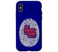 He Knows My Name - Isaiah 43:1 Case for iPhone X/XS