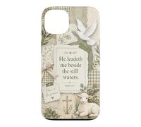 He Leadeth Me Beside The Still Waters Psalm 23:2 Christian Case for iPhone 13