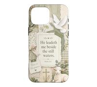 He Leadeth Me Beside The Still Waters Psalm 23:2 Christian Case for iPhone 16 Pro Max