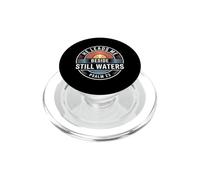 He Leads Me Beside Still Waters PopSockets PopGrip for MagSafe