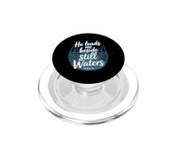 He Leads Me Beside Still Waters PopSockets PopGrip for MagSafe