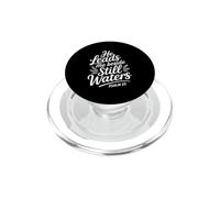 He Leads Me Beside Still Waters PopSockets PopGrip for MagSafe