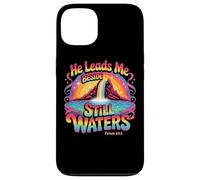 He Leads Me Beside Still Waters Psalm 23:2 Case for iPhone 13