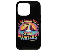 He Leads Me Beside Still Waters Psalm 23:2 Case for iPhone 13 Pro