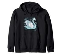 He Leads Me Beside Still Waters Psalm 23:2 Zip Hoodie