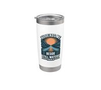 He Leads Me Beside Still Waters Stainless Steel Insulated Tumbler