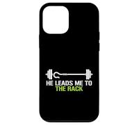He Leads Me To The Rack Weightlifting Powerlifting Lifter Case for iPhone 12 mini