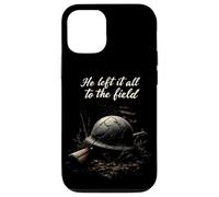 He Left It All To The Field Military Tribute Case for iPhone 12/12 Pro