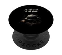 He Left It All To The Field Military Tribute PopSockets Adhesive PopGrip