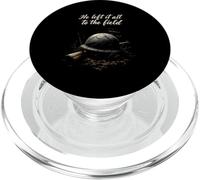 He Left It All To The Field Military Tribute PopSockets PopGrip for MagSafe