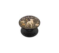 He Left the 99 Christian Lost Sheep Jesus Faith PopSockets Adhesive PopGrip