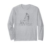 He Left The 99 To Find Me Bible Verse Christian Quote Long Sleeve T-Shirt