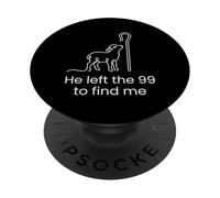 He Left The 99 To Find Me Christian Faith Gospel Believer PopSockets Adhesive PopGrip
