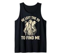 He Left the 99 to Find Me Christian Jesus Lost Sheep Parable Tank Top