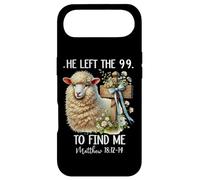 He Left the 99 to Find Me Jesus He Has Risen Matthew 18:12 Case for iPhone Air