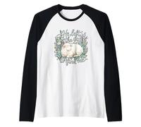 He Left The 99 to Find Me Lost Sheep Faith Raglan Baseball Tee