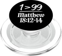 He Left The 99 To Find Me Matthew 18:12-14 Bible Verse PopSockets PopGrip for MagSafe