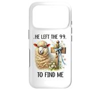 He Left the 99 to Find Me Women He Has Risen Matthew 18:12 Case for iPhone 17 Pro
