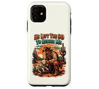 He Left The 99 To Rescue Me Cowboy Western Luke 15 Christian Case for iPhone 11
