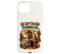 He Left The 99 To Rescue Me Cowboy Western Luke 15 Christian Case for iPhone 15 Plus
