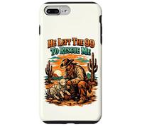 He Left The 99 To Rescue Me Cowboy Western Luke 15 Christian Case for iPhone 7 Plus/8 Plus