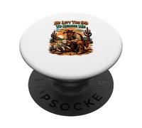 He Left The 99 To Rescue Me Cowboy Western Luke 15 Christian PopSockets Adhesive PopGrip