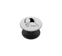 He Lives Empty Tomb Faith Christian PopSockets Adhesive PopGrip