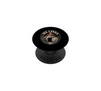 He Lives Faith Cross PopSockets Adhesive PopGrip