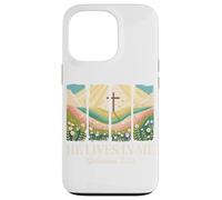 He Lives In Me Galatians 2 20 Christian Cross Sunset Case for iPhone 13 Pro