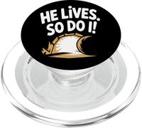 He Lives. So Do I ! Resurrection PopSockets PopGrip for MagSafe