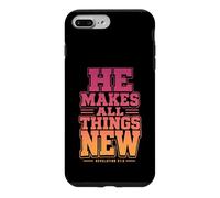 He Makes All Things New Revelation 21 5 Bible Verse Case for iPhone 7 Plus/8 Plus