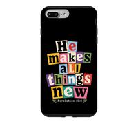 He Makes All Things New Revelation 21 5 Bible Verse Case for iPhone 7 Plus/8 Plus