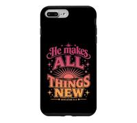 He Makes All Things New Revelation 21 5 Bible Verse Case for iPhone 7 Plus/8 Plus