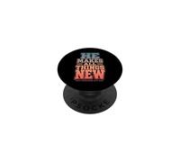 He Makes All Things New Revelation 21 5 Bible Verse PopSockets Adhesive PopGrip