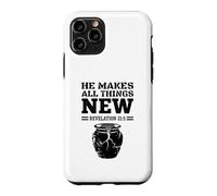 He Makes All Things New Revelation 215 Christian Jesus Faith Case for iPhone 11 Pro
