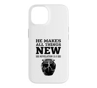 He Makes All Things New Revelation 215 Christian Jesus Faith Case for iPhone 14