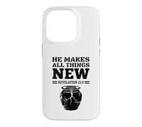 He Makes All Things New Revelation 215 Christian Jesus Faith Case for iPhone 14 Pro