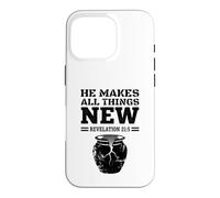 He Makes All Things New Revelation 215 Christian Jesus Faith Case for iPhone 16 Pro