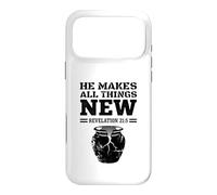 He Makes All Things New Revelation 215 Christian Jesus Faith Case for iPhone 17 Pro Max