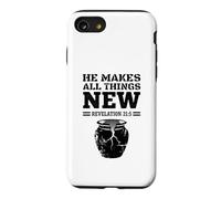 He Makes All Things New Revelation 215 Christian Jesus Faith Case for iPhone SE (2020) / 7/8