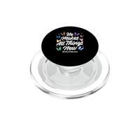 He Makes All Things New Revelation Bible Verse Butterflies PopSockets PopGrip for MagSafe