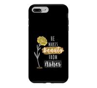 He Makes Beauty from Ashes Inspirational Christian Quote Case for iPhone 7 Plus/8 Plus